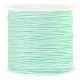 Macramé draad 0.8mm Soft turquoise green